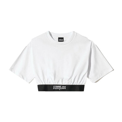 White Cotton Tops & T-Shirt