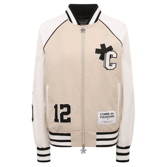 Chaquetas y abrigos de algodón beige