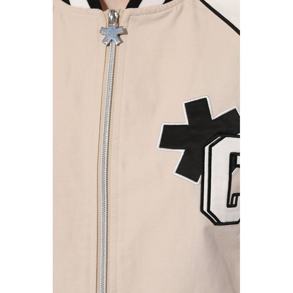 Beige Cotton Jackets & Coat