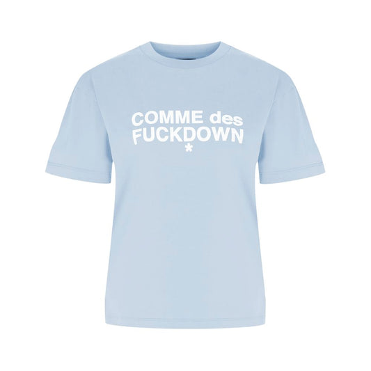 Blue Cotton Tops & T-Shirt