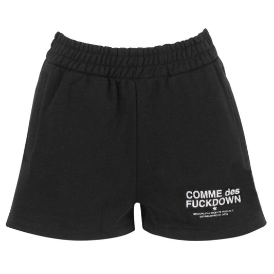 Short de algodón negro