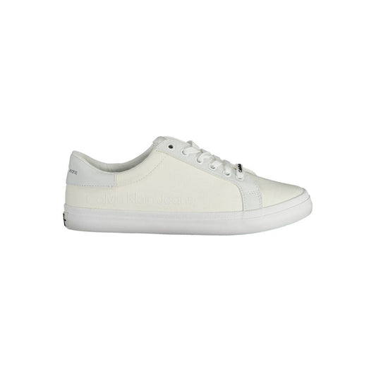 Zapatilla blanca de algodón
