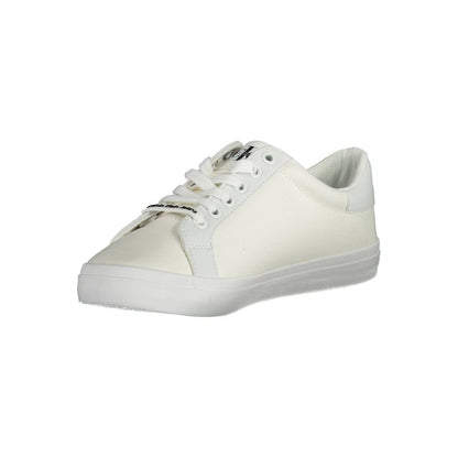Zapatilla blanca de algodón