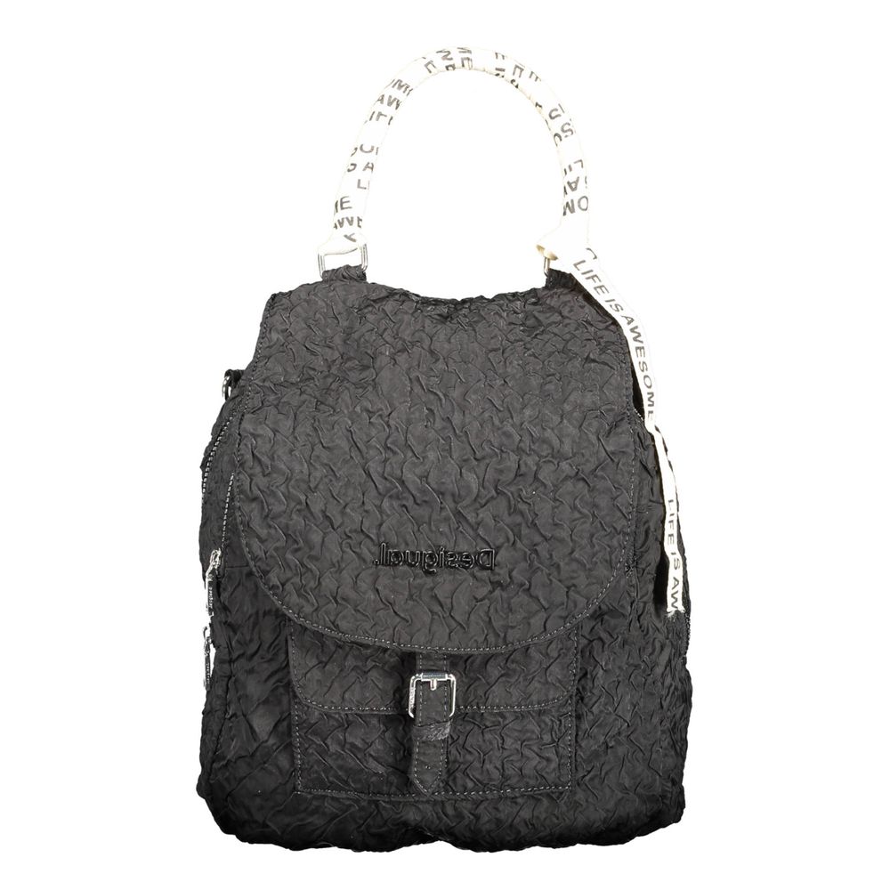 Bolso de poliéster negro