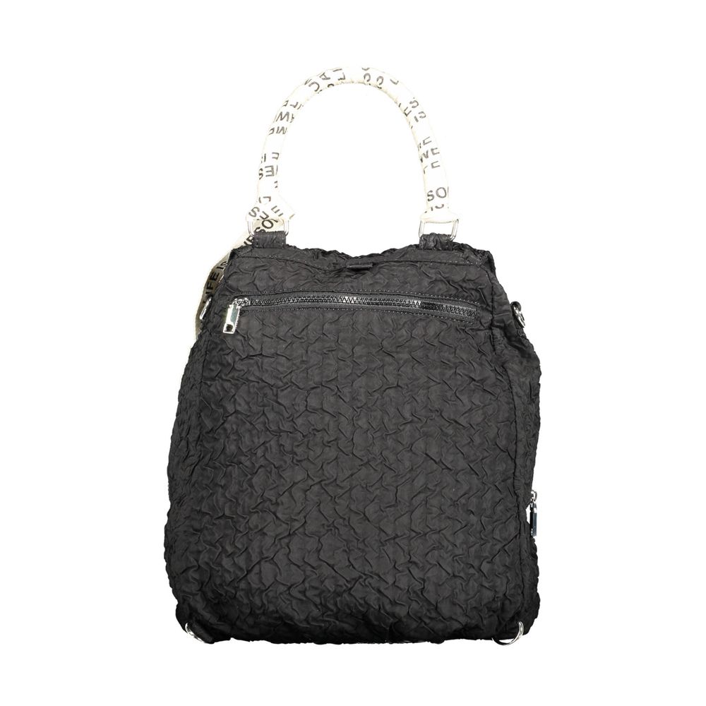 Bolso de poliéster negro