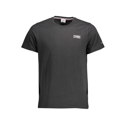 Black Cotton T-Shirt
