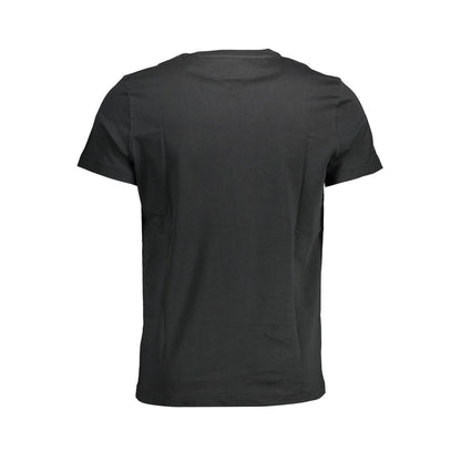 Camiseta negra de algodón
