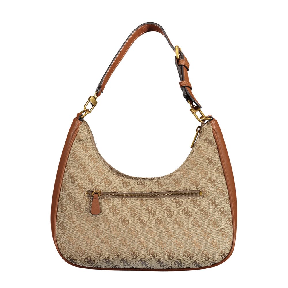 Brown Polyethylene Handbag