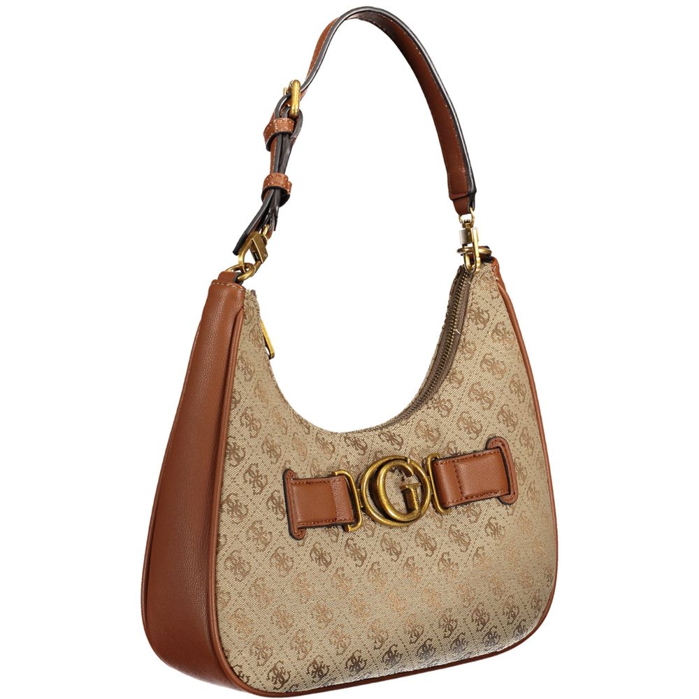 Brown Polyethylene Handbag