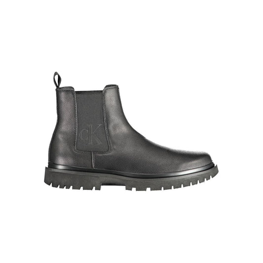 Black Polyester Boot