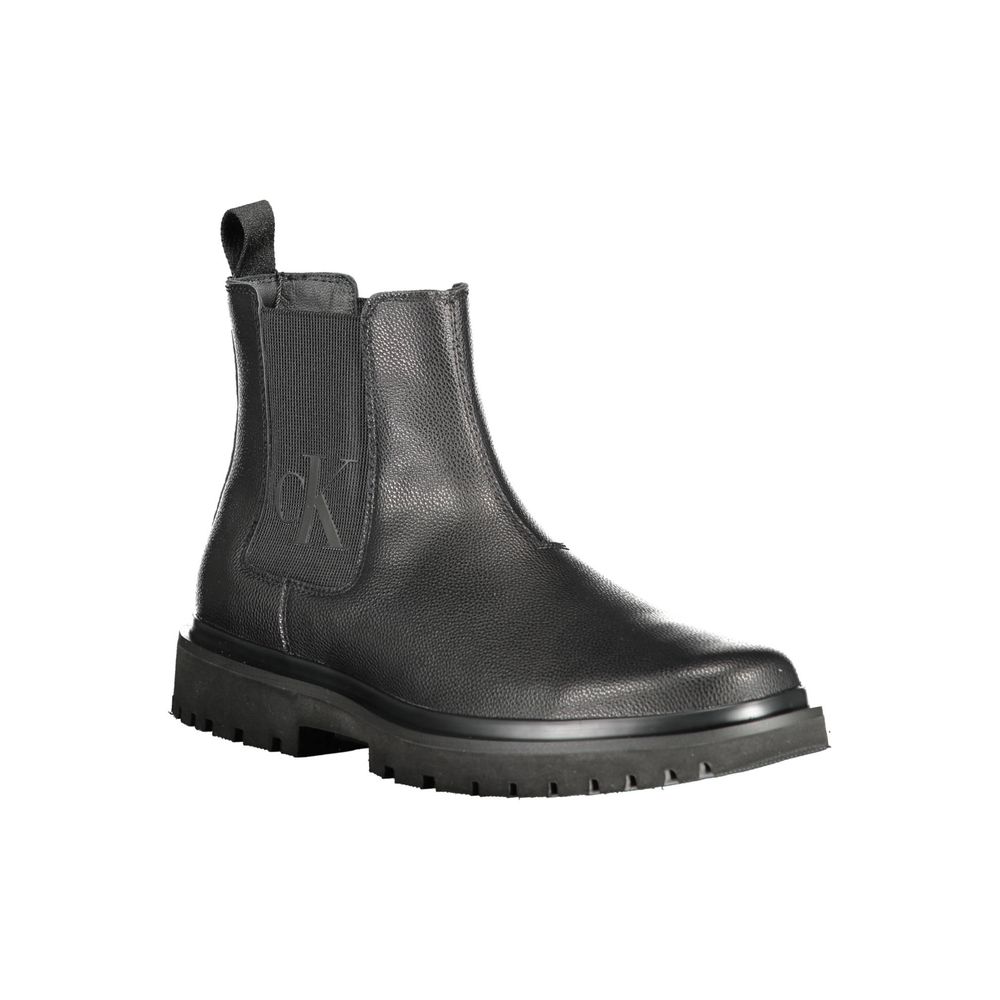 Black Polyester Boot