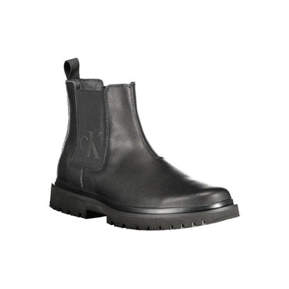 Black Polyester Boot