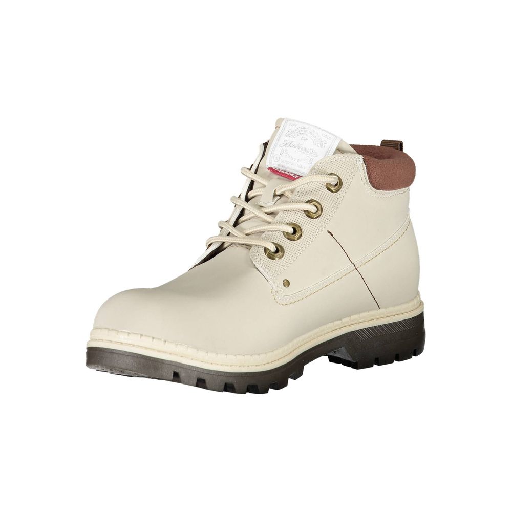 Gray Polyester Boot