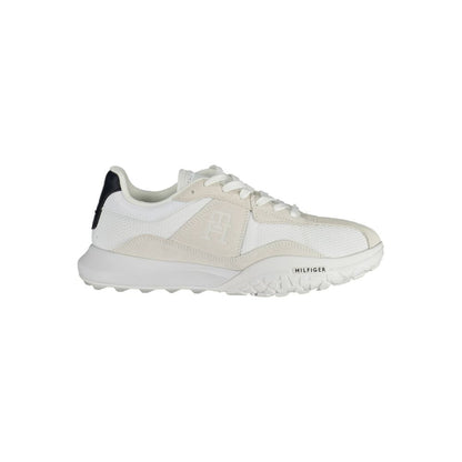 Zapatilla blanca de poliéster