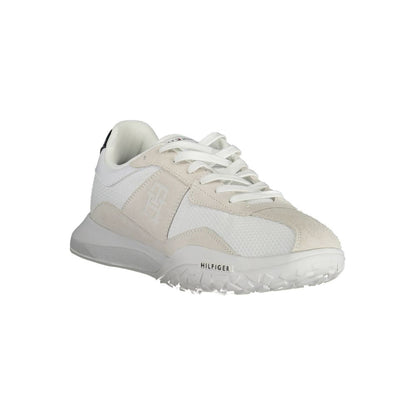 Zapatilla blanca de poliéster