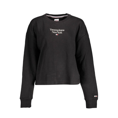 Jersey negro de algodón