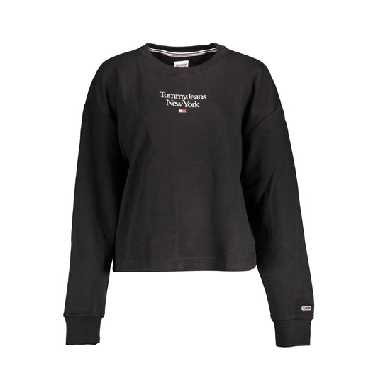 Black Cotton Sweater