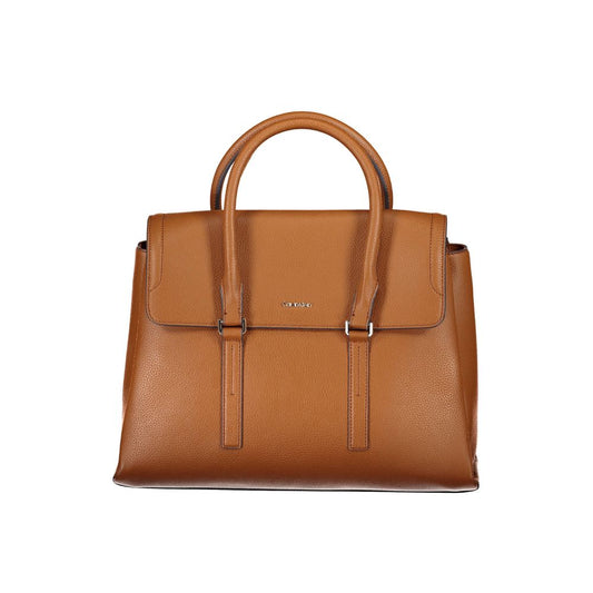Brown Polyethylene Handbag