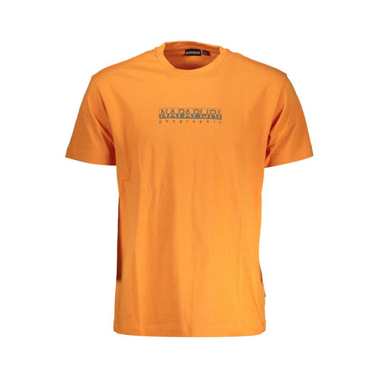 Camiseta naranja de algodón