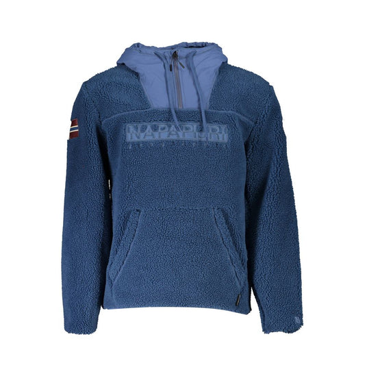 Blue Polyester Sweater
