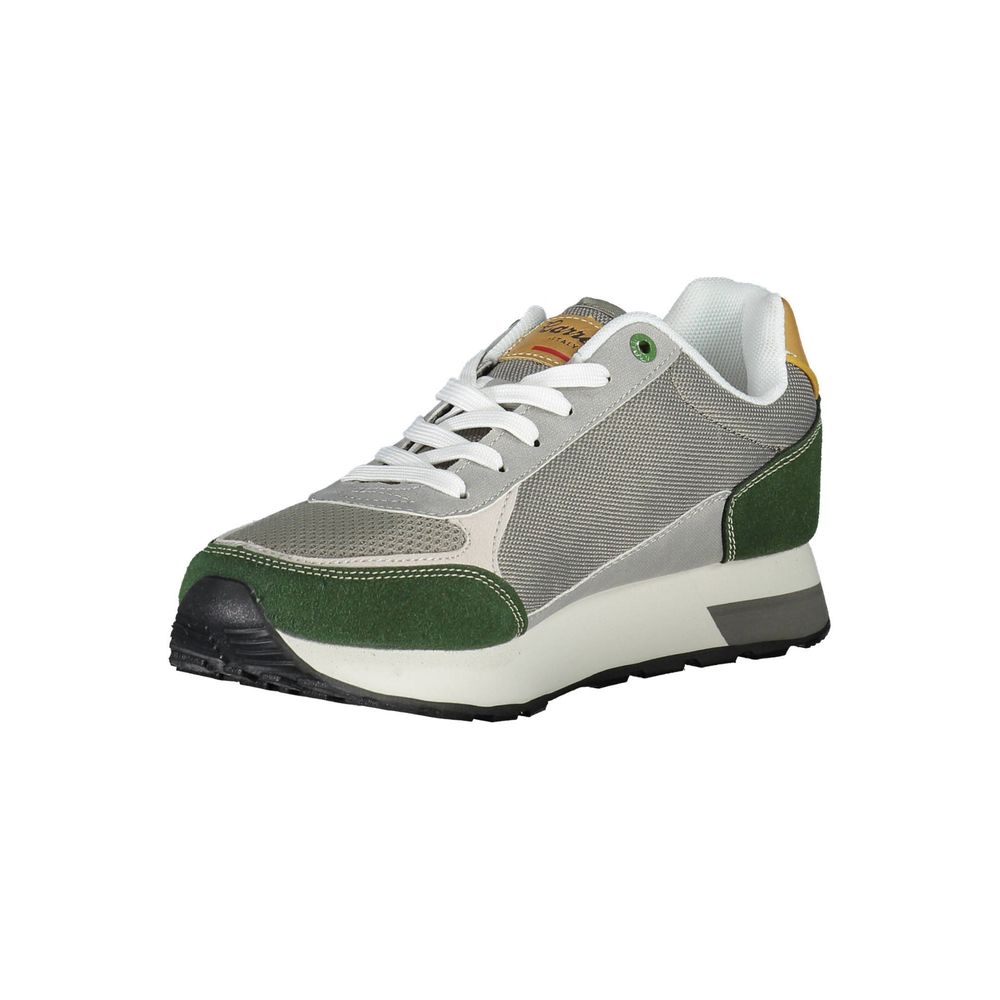 Gray Polyester Sneaker