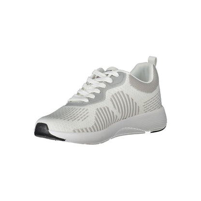 Zapatilla blanca de poliéster