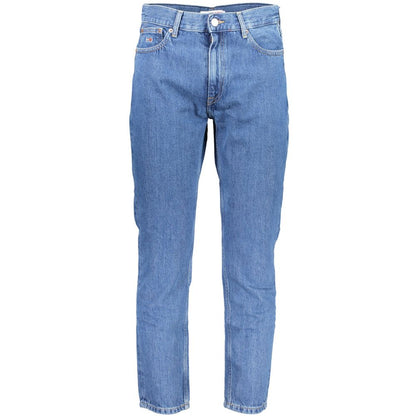 Blue Cotton Jeans & Pant