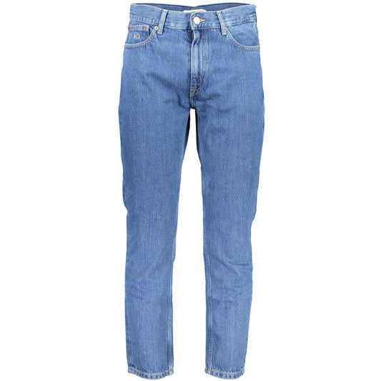 Pantalones y vaqueros de algodón azules