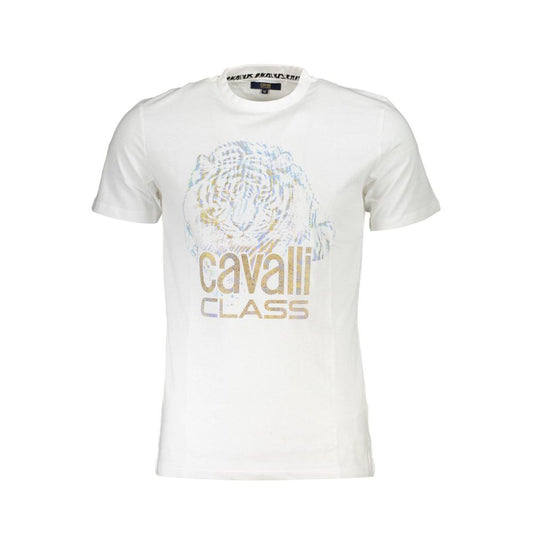 Camiseta blanca de algodón
