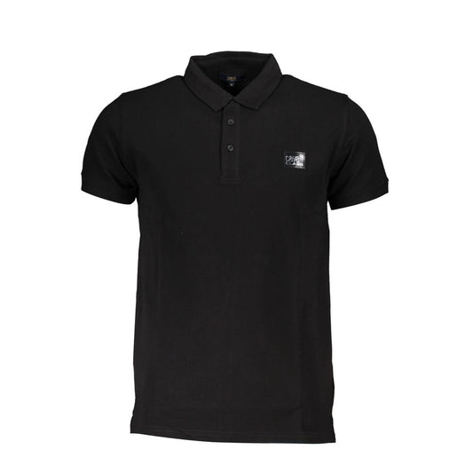Polo de algodón negro
