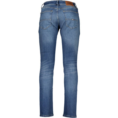 Pantalones y vaqueros de algodón azules