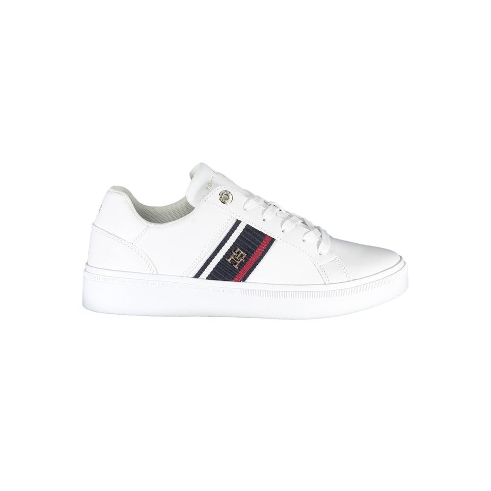 Zapatilla blanca de poliéster