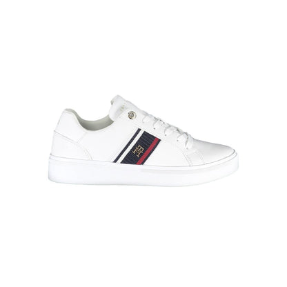 Zapatilla blanca de poliéster