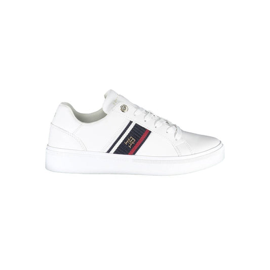 Zapatilla blanca de poliéster