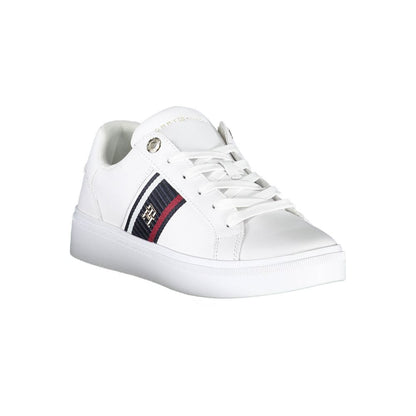Zapatilla blanca de poliéster