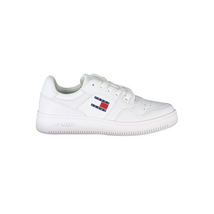 Zapatilla blanca de poliéster