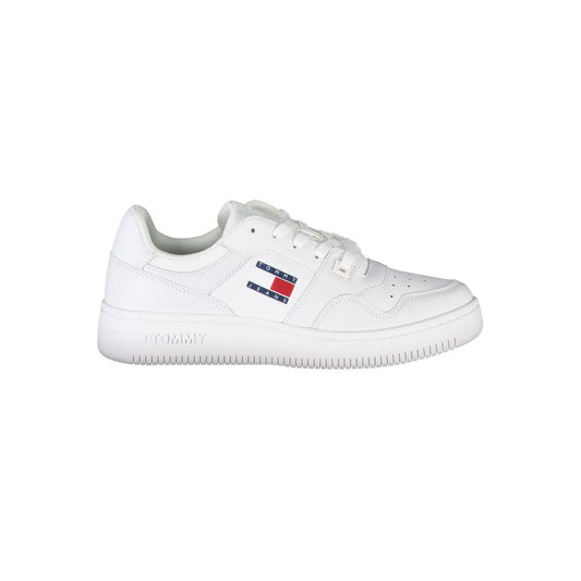 Zapatilla blanca de poliéster