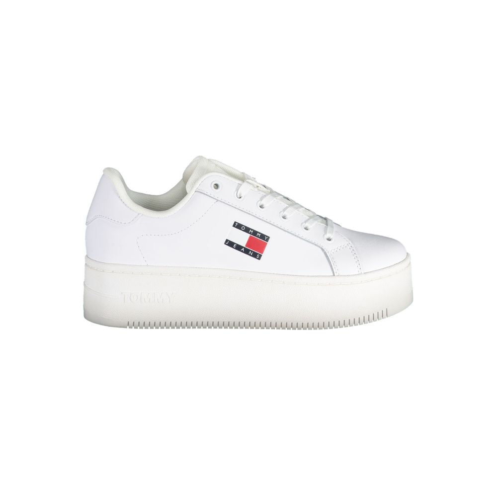 Zapatilla blanca de poliéster