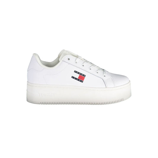 Zapatilla blanca de poliéster