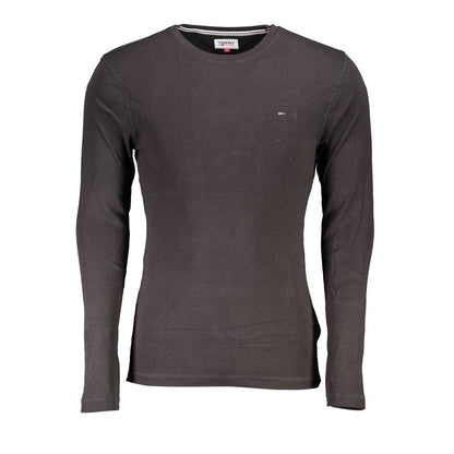 Camiseta negra de algodón