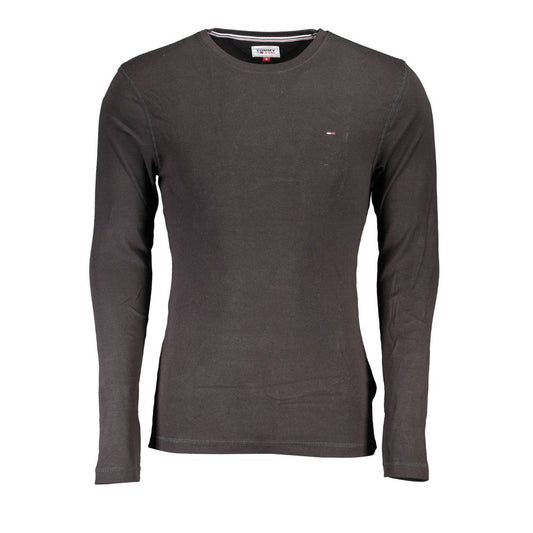 Camiseta negra de algodón