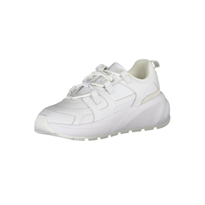 Zapatilla blanca de poliéster