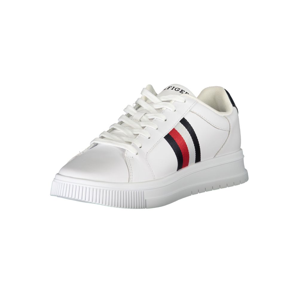 Zapatilla blanca de poliéster
