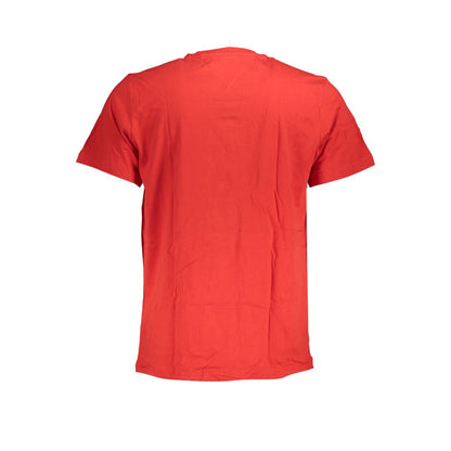 Camiseta roja de algodón