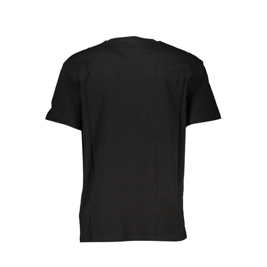 Camiseta negra de algodón