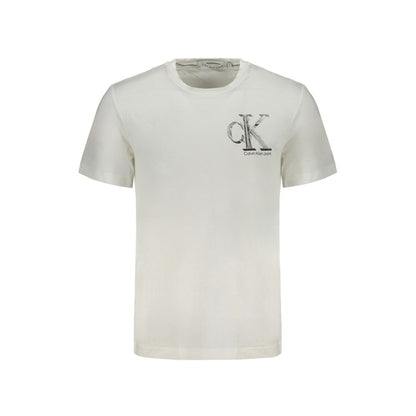Camiseta blanca de algodón
