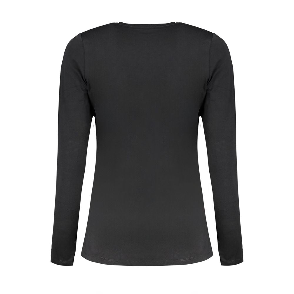 Black Cotton Tops & T-Shirt