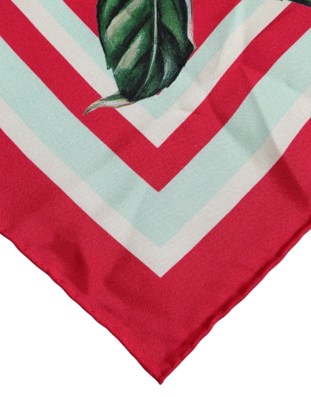 Multicolor Floral Modal Square Foulard Scarf
