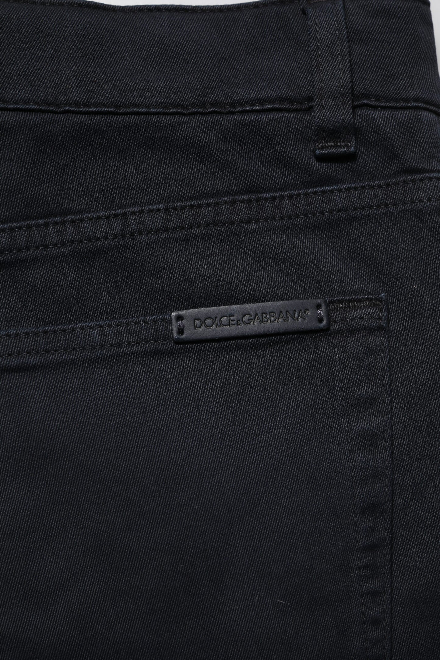 Black Cotton Slim Fit Men Denim Jeans