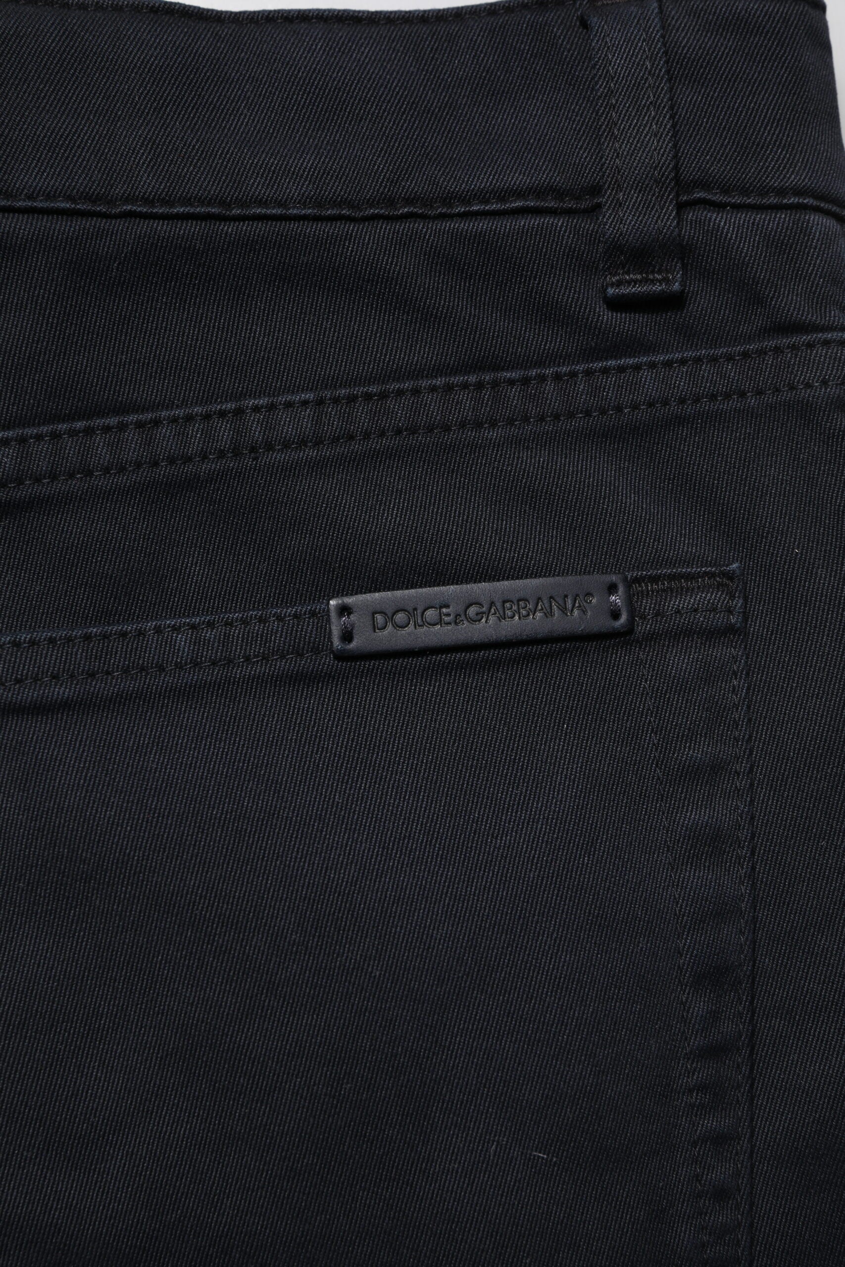 Black Cotton Slim Fit Men Denim Jeans